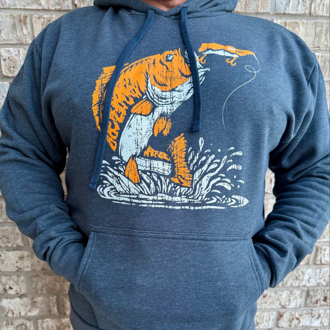 Bass Heather Midnight Navy Hoodie