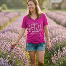 Official Festival 2026 V-Neck Lavender Shirt